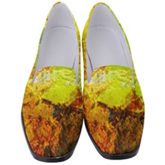 Lake Dallol In Danakil Depression Ethiopia Women s Classic Loafer Heels by danenraven