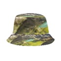 Aerial View Of Mountain And Body Of Water Inside Out Bucket Hat View1