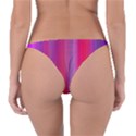 Multicolored Abstract Linear Print Reversible Bikini Bottom View2