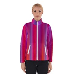 Multicolored Abstract Linear Print Women s Bomber Jacket by dflcprintsclothing