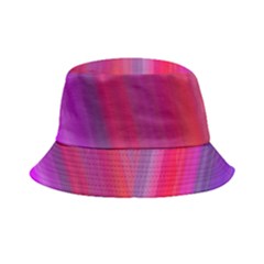 Multicolored Abstract Linear Print Inside Out Bucket Hat by dflcprintsclothing