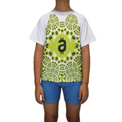 Im Fourth Dimension Amf Kids  Short Sleeve Swimwear by imanmulyana