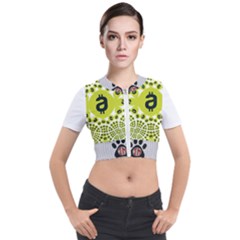 Im Fourth Dimension Amf Short Sleeve Cropped Jacket by imanmulyana