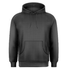 Small Grey Black Plaid Men s Core Hoodie