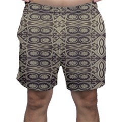 Vintage Ornament Pattern Men s Shorts