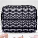 Abstract Geometric Collage Pattern Make Up Pouch (Large) View1