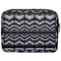 Abstract Geometric Collage Pattern Make Up Pouch (Large) View2