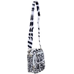 Abstract Painting Shoulder Strap Belt Bag by Sobalvarro