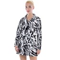 Abstract Painting Women s Long Sleeve Casual Dress View1