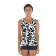 Abstract Painting Sport Tank Top  by Sobalvarro