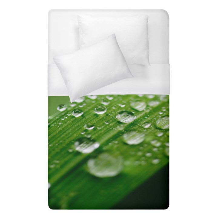 Green Water Leaf Duvet Cover (Single Size)