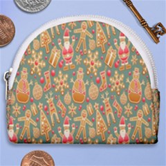 Pattern Seamless Horseshoe Style Canvas Pouch by artworkshop