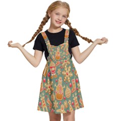 Pattern Seamless Kids  Apron Dress