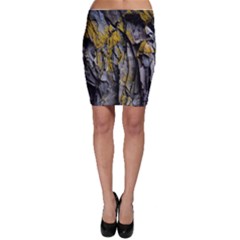 Rock Wall Crevices  Bodycon Skirt by artworkshop