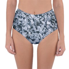 Rocks Stones Gray Gravel Rocky Material  Reversible High-waist Bikini Bottoms by artworkshop