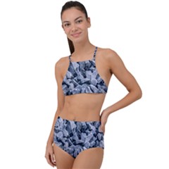 Rocks Stones Gray Gravel Rocky Material  High Waist Tankini Set by artworkshop