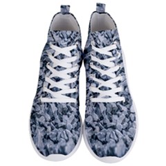 Rocks Stones Gray Gravel Rocky Material  Men s Lightweight High Top Sneakers by artworkshop