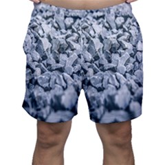 Rocks Stones Gray Gravel Rocky Material  Men s Shorts