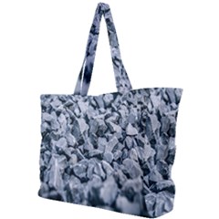 Rocks Stones Gray Gravel Rocky Material  Simple Shoulder Bag by artworkshop