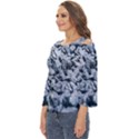 Rocks Stones Gray Gravel Rocky Material  Cut Out Wide Sleeve Top View2