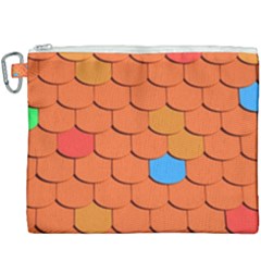 Roof Roofing Tiles  Canvas Cosmetic Bag (xxxl) by artworkshop