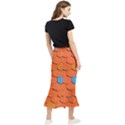 Roof Roofing Tiles  Maxi Fishtail Chiffon Skirt View2