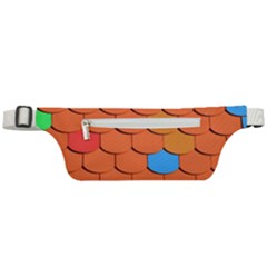 Roof Roofing Tiles  Active Waist Bag by artworkshop