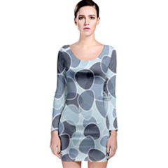 Sample Pattern Seamless Long Sleeve Bodycon Dress by artworkshop