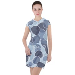 Sample Pattern Seamless Drawstring Hooded Dress by artworkshop