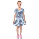 Sample Pattern Seamless Kids  Short Sleeve Velvet Dress View1