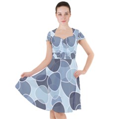 Sample Pattern Seamless Cap Sleeve Midi Dress by artworkshop