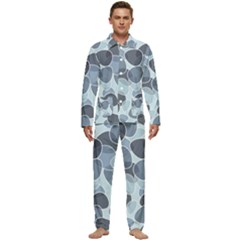 Sample Pattern Seamless Men s Long Sleeve Velvet Pocket Pajamas Set by artworkshop