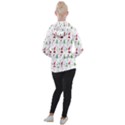 Santa Claus Snowman Christmas  Women s Hooded Pullover View2