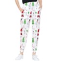 Santa Claus Snowman Christmas  Tapered Pants View1