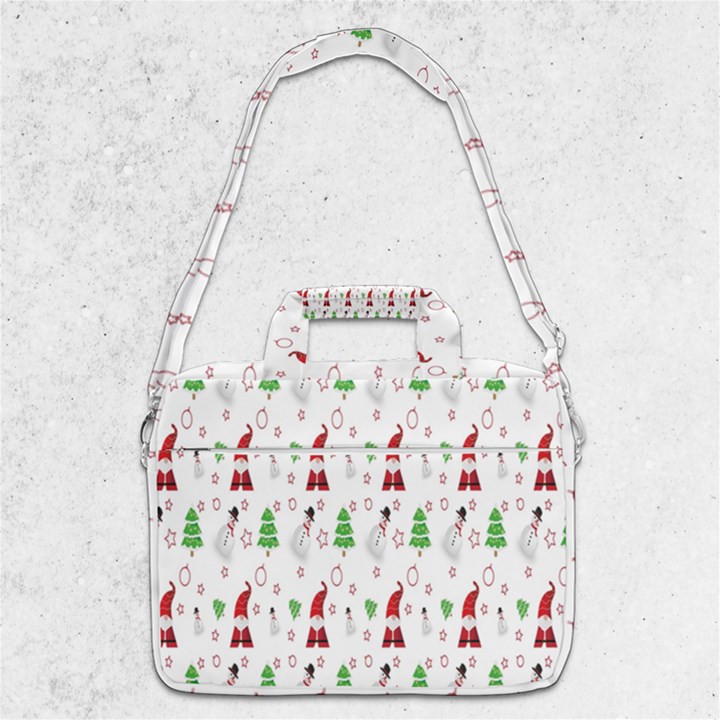 Santa Claus Snowman Christmas  MacBook Pro 13  Shoulder Laptop Bag 