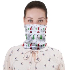 Santa Claus Snowman Christmas  Face Covering Bandana (adult) by artworkshop