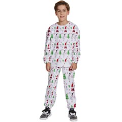 Santa Claus Snowman Christmas  Kids  Sweatshirt Set