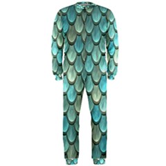 Scales Backdrop Texture Onepiece Jumpsuit (men)