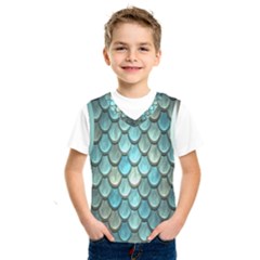 Scales Backdrop Texture Kids  Basketball Tank Top by artworkshop