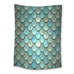 Scales Backdrop Texture Medium Tapestry by artworkshop