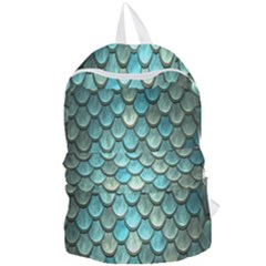 Scales Backdrop Texture Foldable Lightweight Backpack by artworkshop