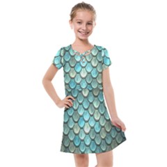 Scales Backdrop Texture Kids  Cross Web Dress by artworkshop