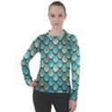 Scales Backdrop Texture Women s Pique Long Sleeve Tee View1