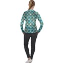 Scales Backdrop Texture Women s Pique Long Sleeve Tee View2