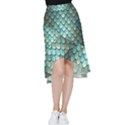 Scales Backdrop Texture Frill Hi Low Chiffon Skirt View1