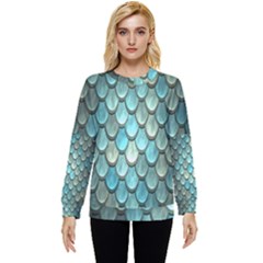 Scales Backdrop Texture Hidden Pocket Sweatshirt by artworkshop