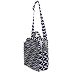 Seamless Abstract Geometric Pattern Background Crossbody Day Bag by artworkshop