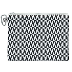 Seamless Abstract Geometric Pattern Background Canvas Cosmetic Bag (xxl)