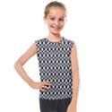 Seamless Abstract Geometric Pattern Background Kids  Mesh Tank Top View1