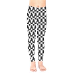 Seamless Abstract Geometric Pattern Background Kids  Classic Winter Leggings